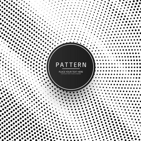 Modern halftone background vector