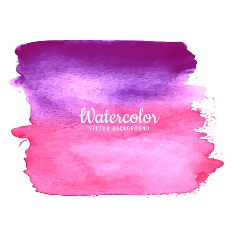 Abstract watercolor colorful painted background vector