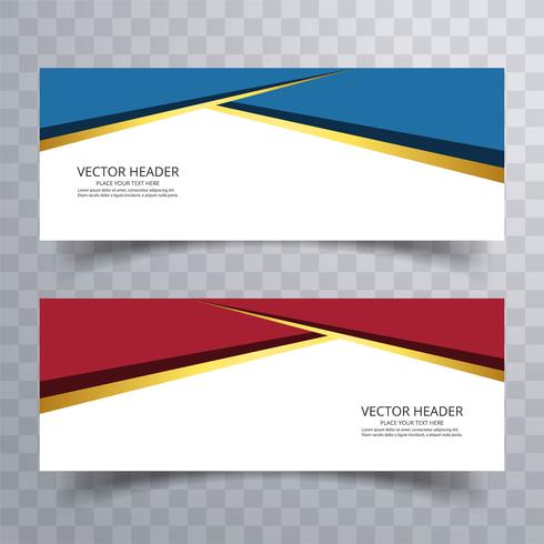 Banner background modern template design  vector