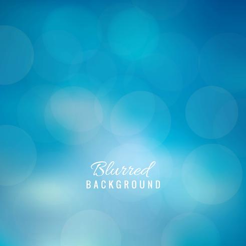 Abstract blue shiny blurred background vector