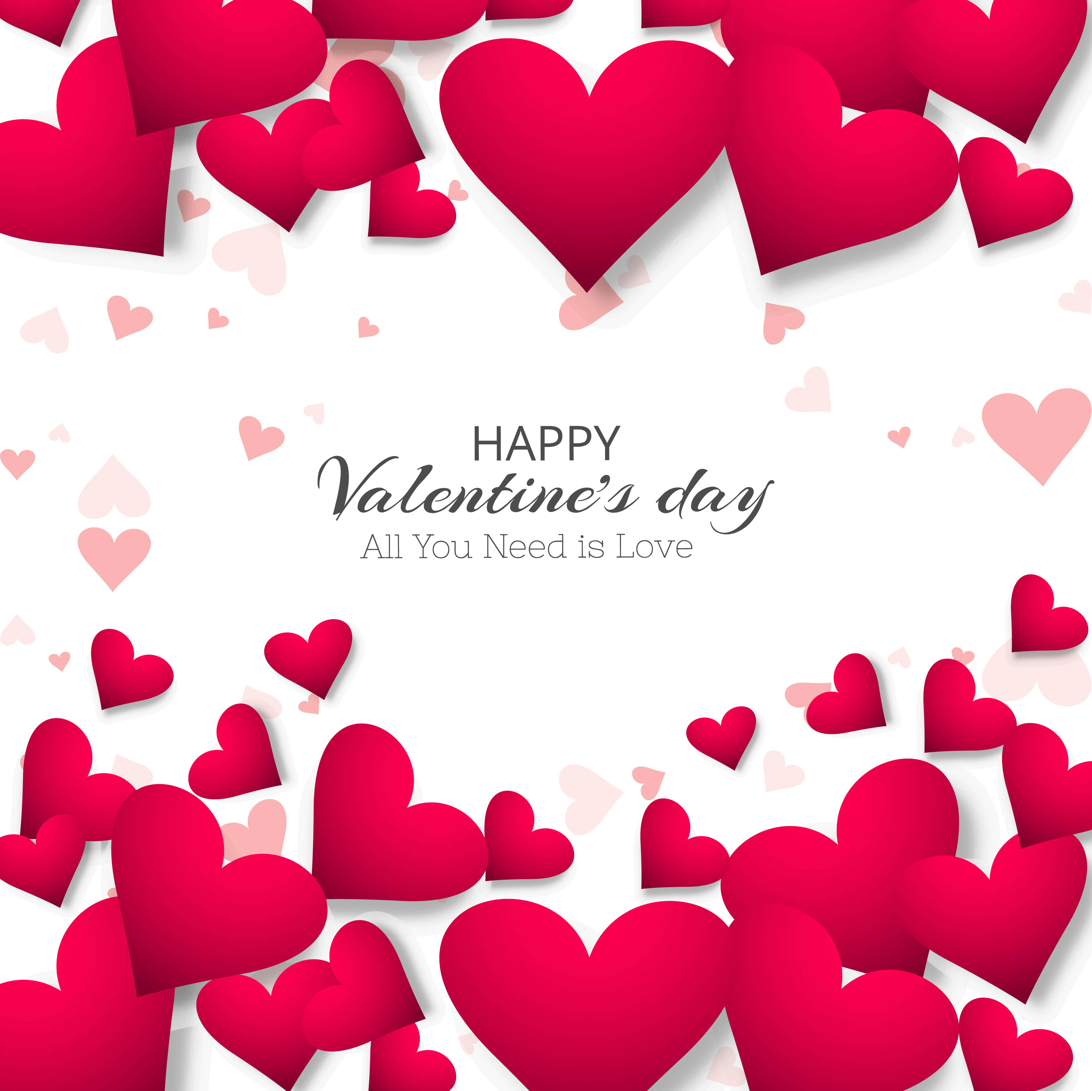 Beautiful heart valentines day design illustration 244118 Vector Art
