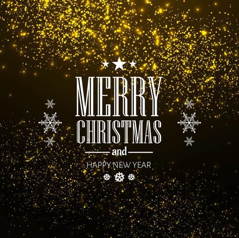 Modern christmas background vector