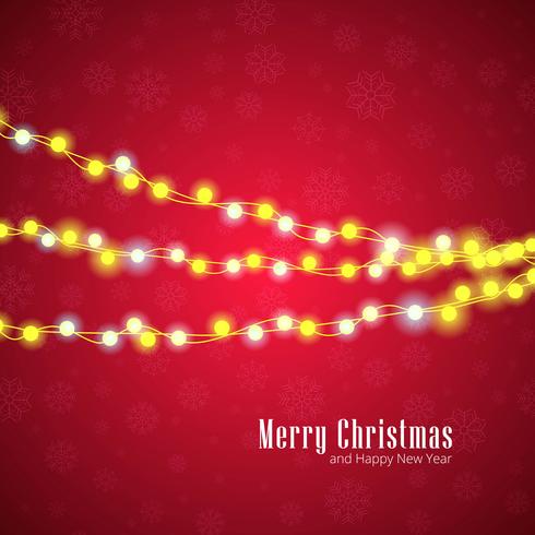 Modern merry christmas background vector
