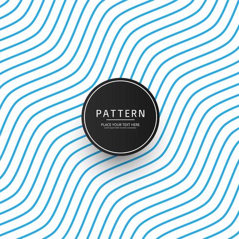 Seamless monochrome waving pattern background vector