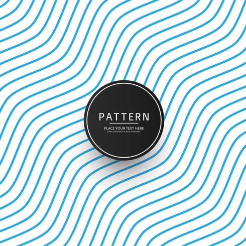 Seamless monochrome waving pattern background vector