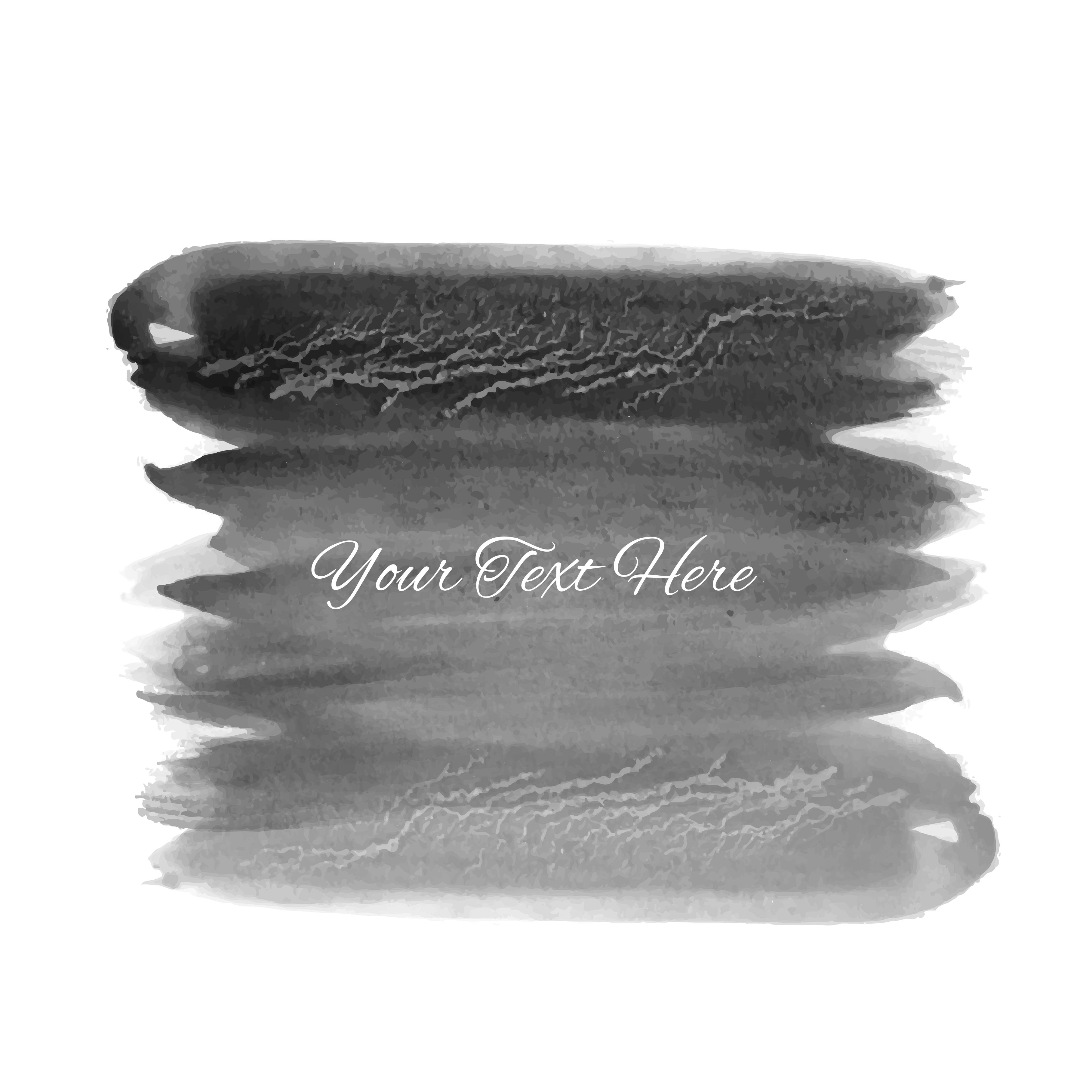 Abstract gray brush stroke watercolor background 244198 Vector Art at