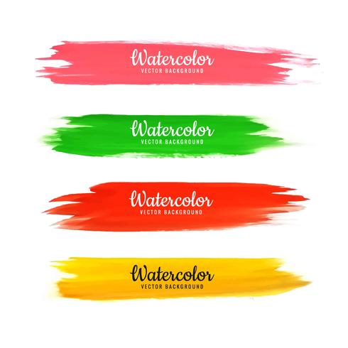 modern watercolor background vector