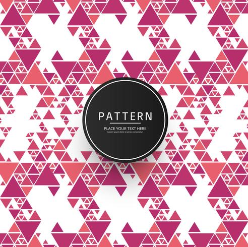 Modern geometric pattern background vector