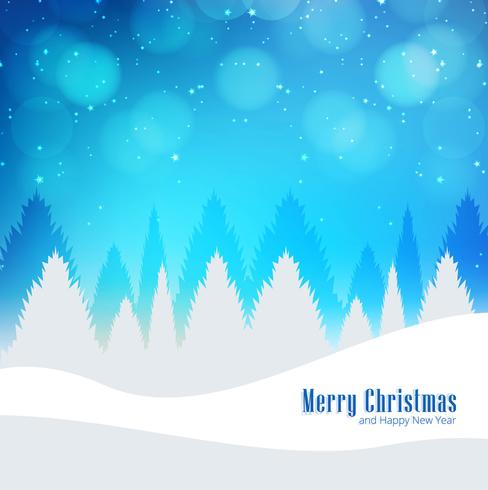 Modern christmas background vector