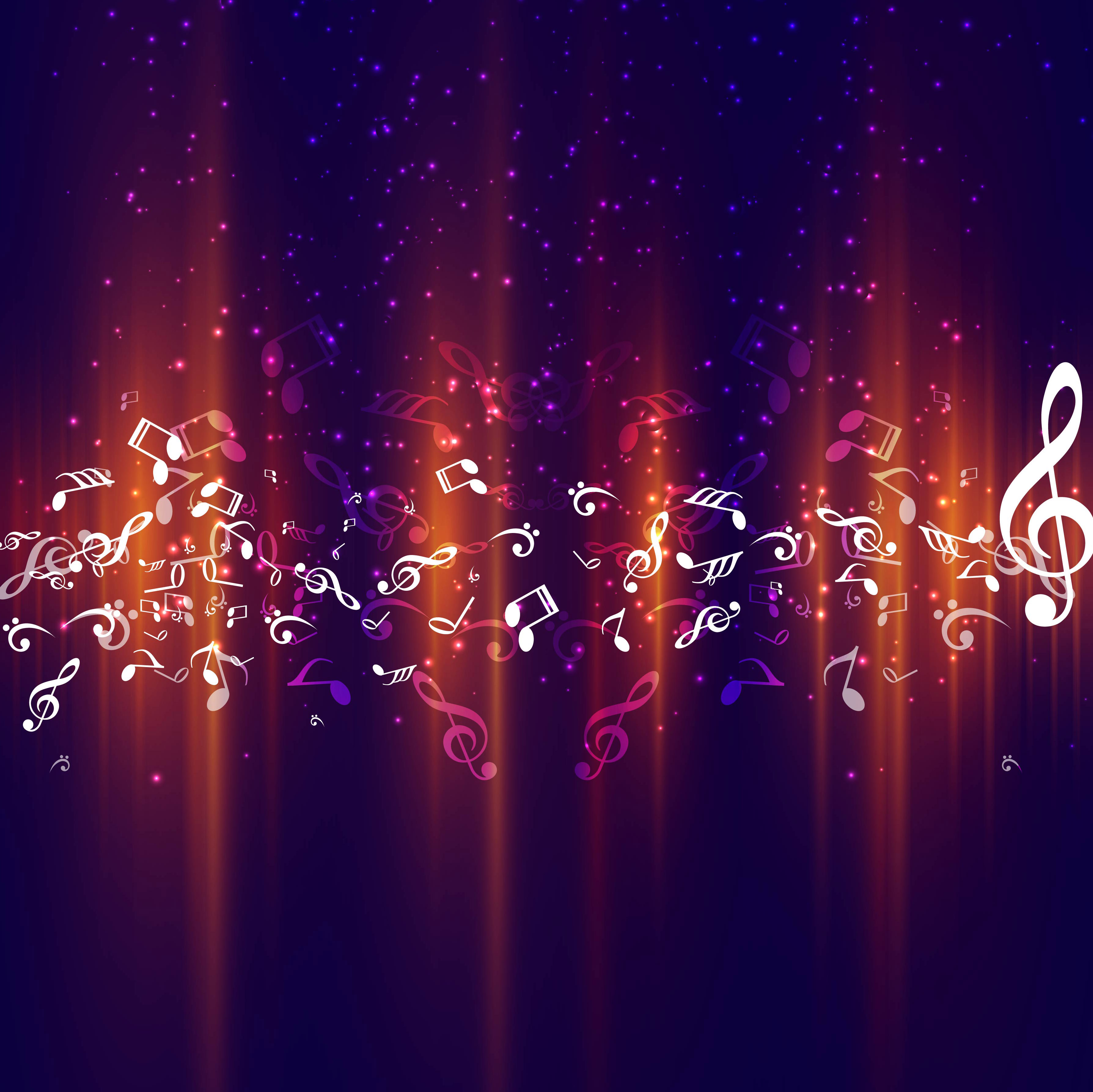 Music Background Design
