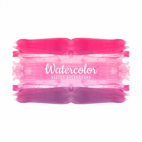 Beautiful colorful watercolor background vector