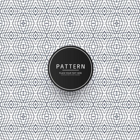 Abstract geometric seamless pattern design vector