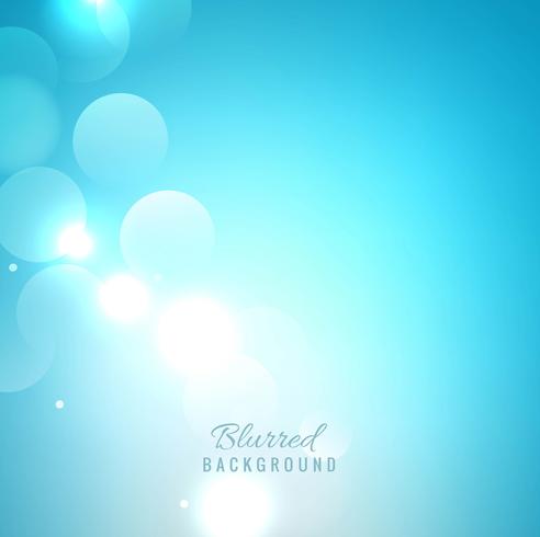 Elegant blue blurred background vector