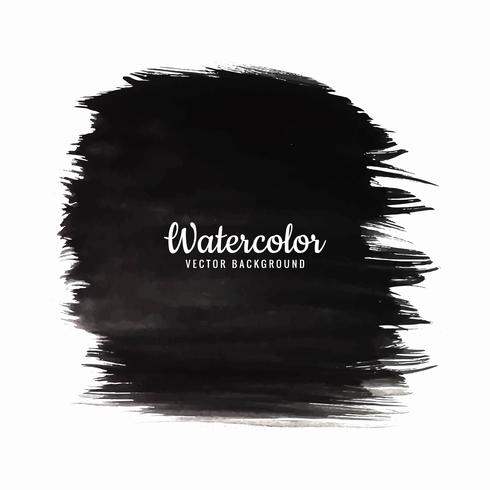 modern black watercolor background vector