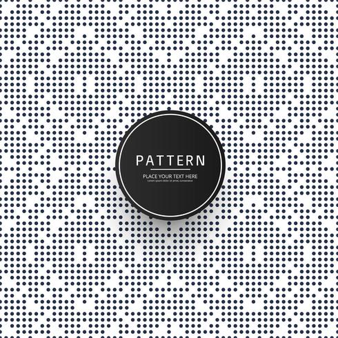 Modern geometric dotted pattern texture background vector