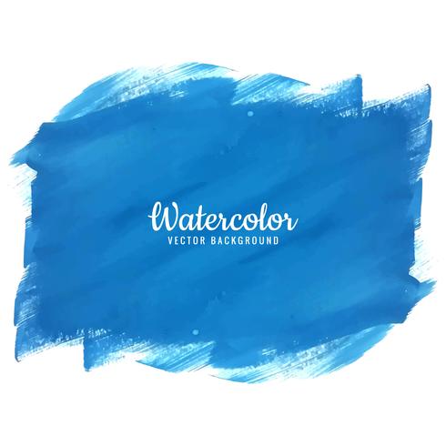 modern blue watercolor background vector