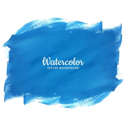 modern blue watercolor background vector