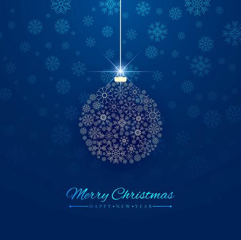 Modern Merry Christmas background vector