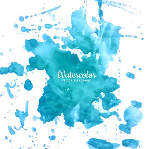 modern blue watercolor background vector