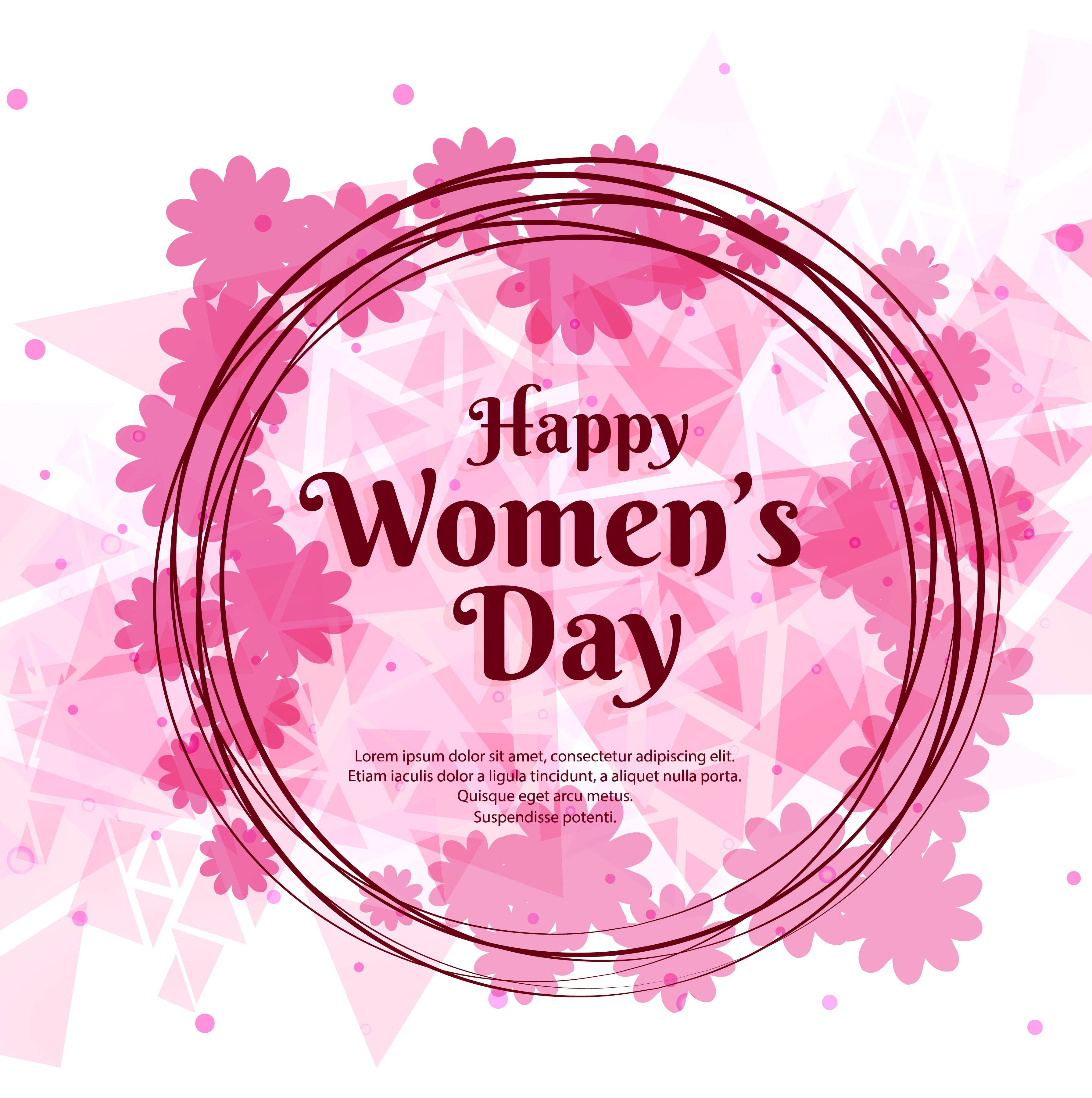 Happy Women's Day celebration design 244463 Vector Art at Vecteezy