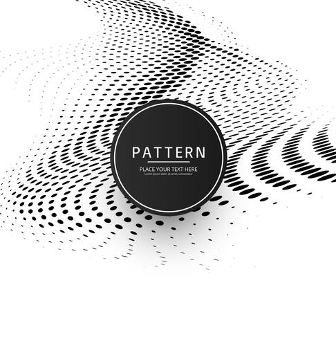 Modern halftone background vector