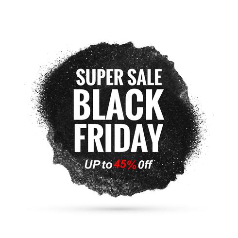 modern black friday sale background vector