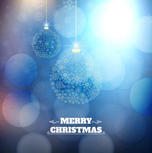 Modern Merry Christmas background vector