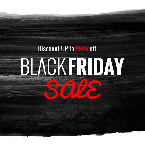 modern black friday sale background vector