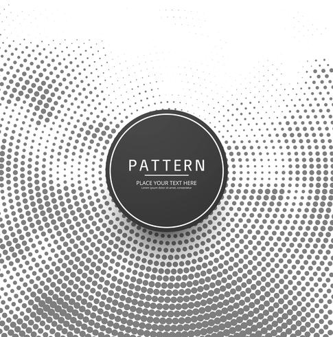 Modern halftone background vector