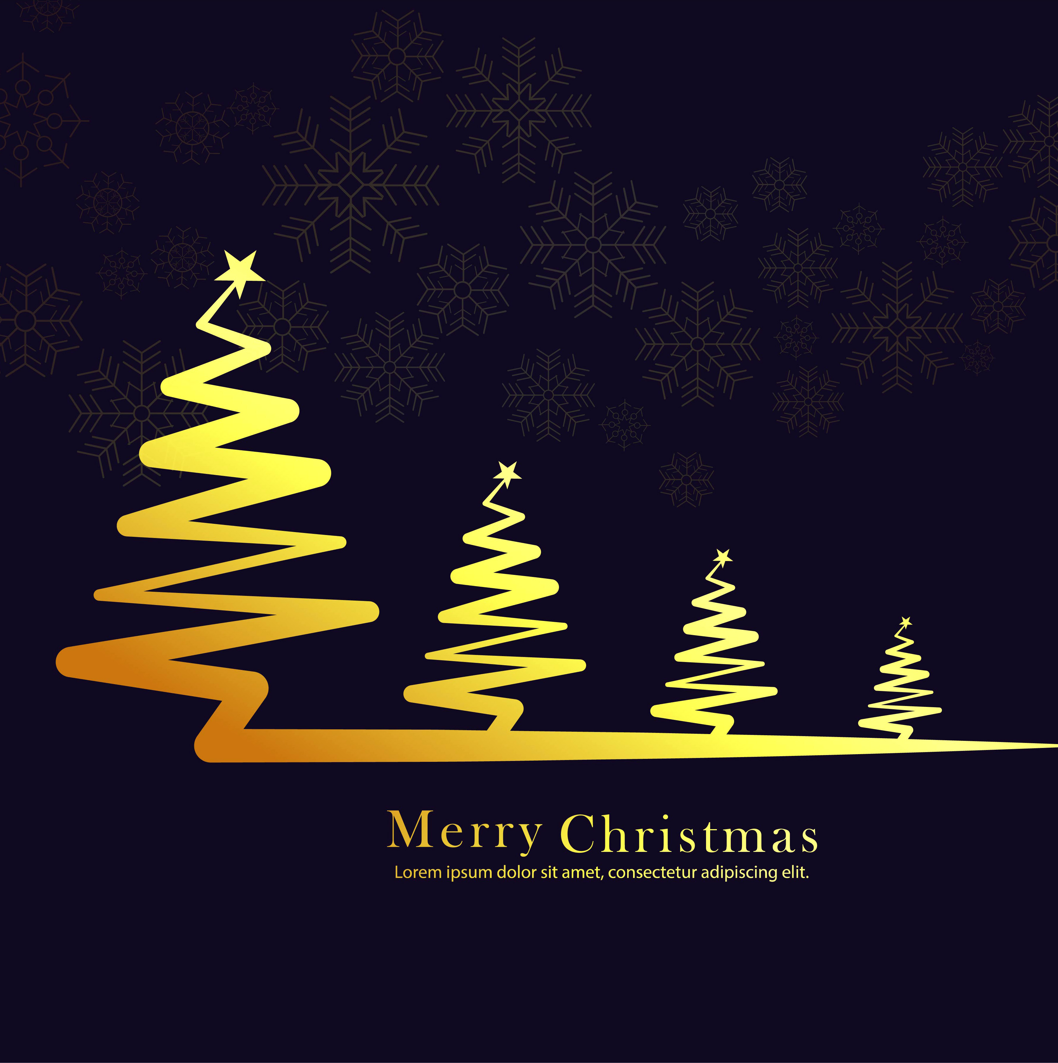 Modern Christmas Background 