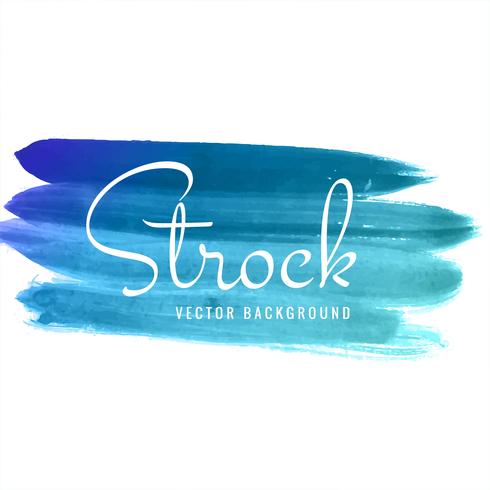 Modern hand drawn watercolor strock design vector