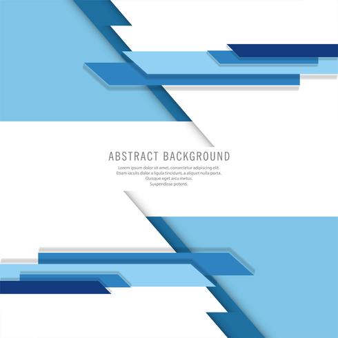 Modern abstract blue technology background vector