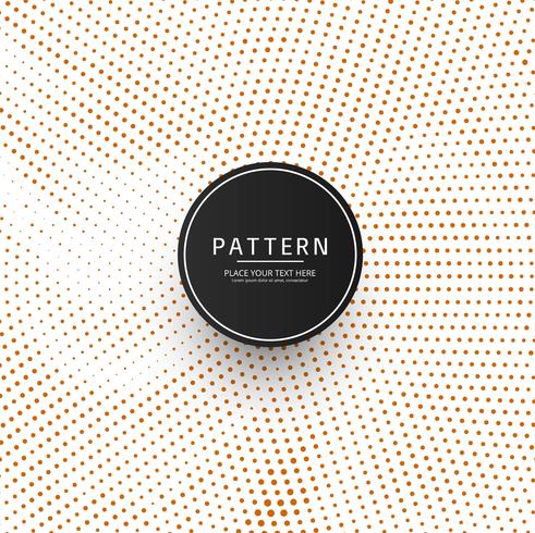 Modern halftone pattern backgrpound vector