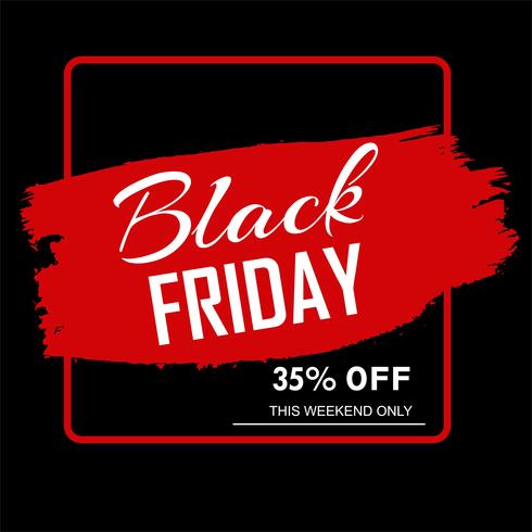 modern black friday sale background vector