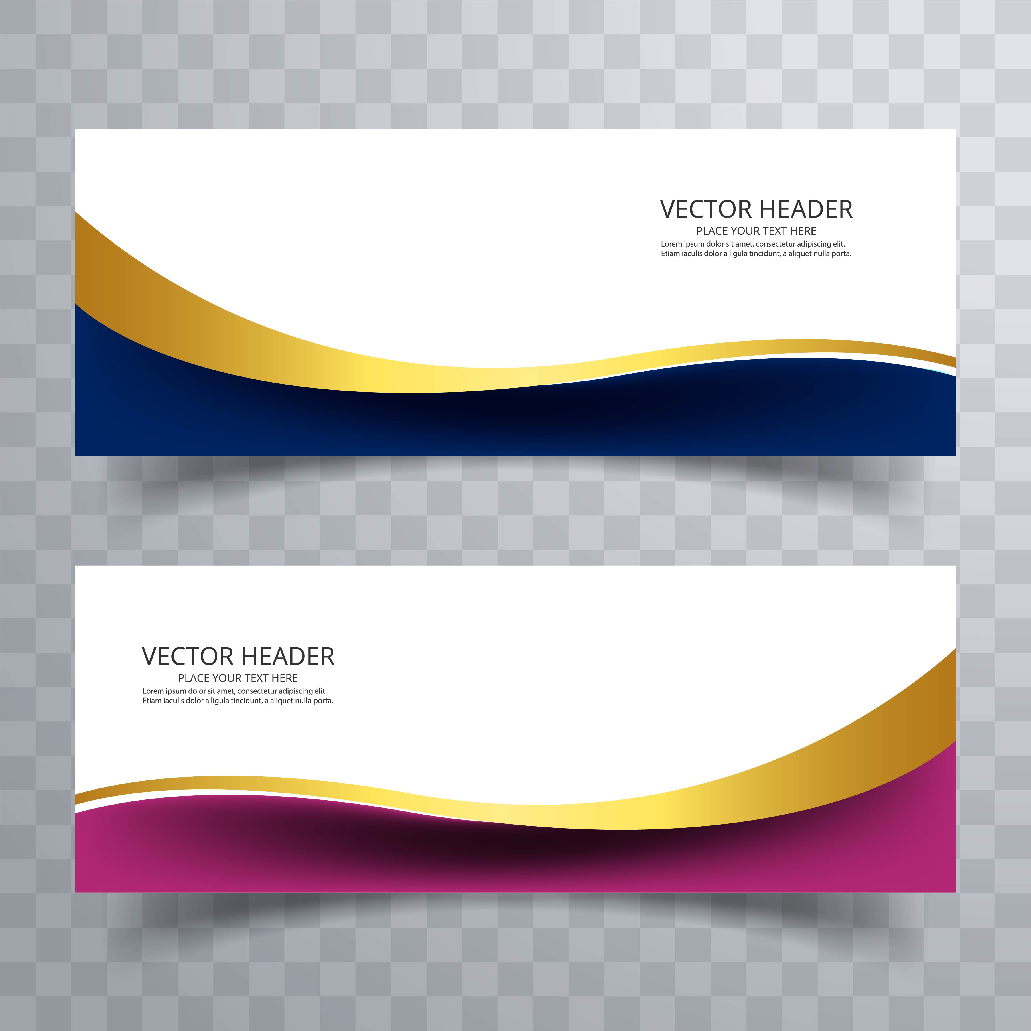 Abstract web banner  design background or header Templates  