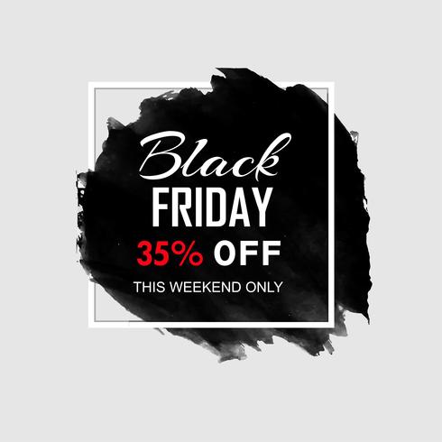 modern black friday sale stylish background vector