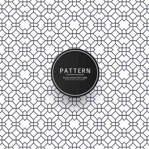 Modern geometric creative pattern texture background vector
