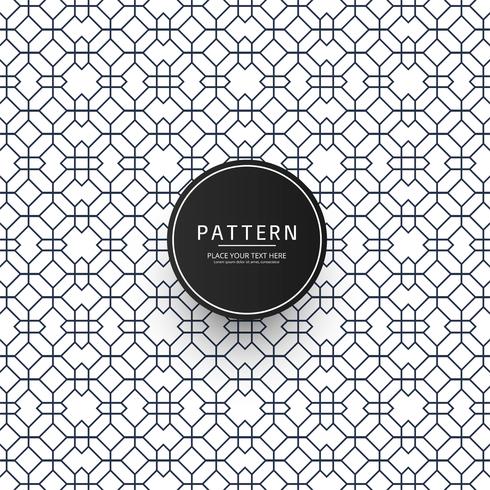 Modern geometric creative pattern texture background vector