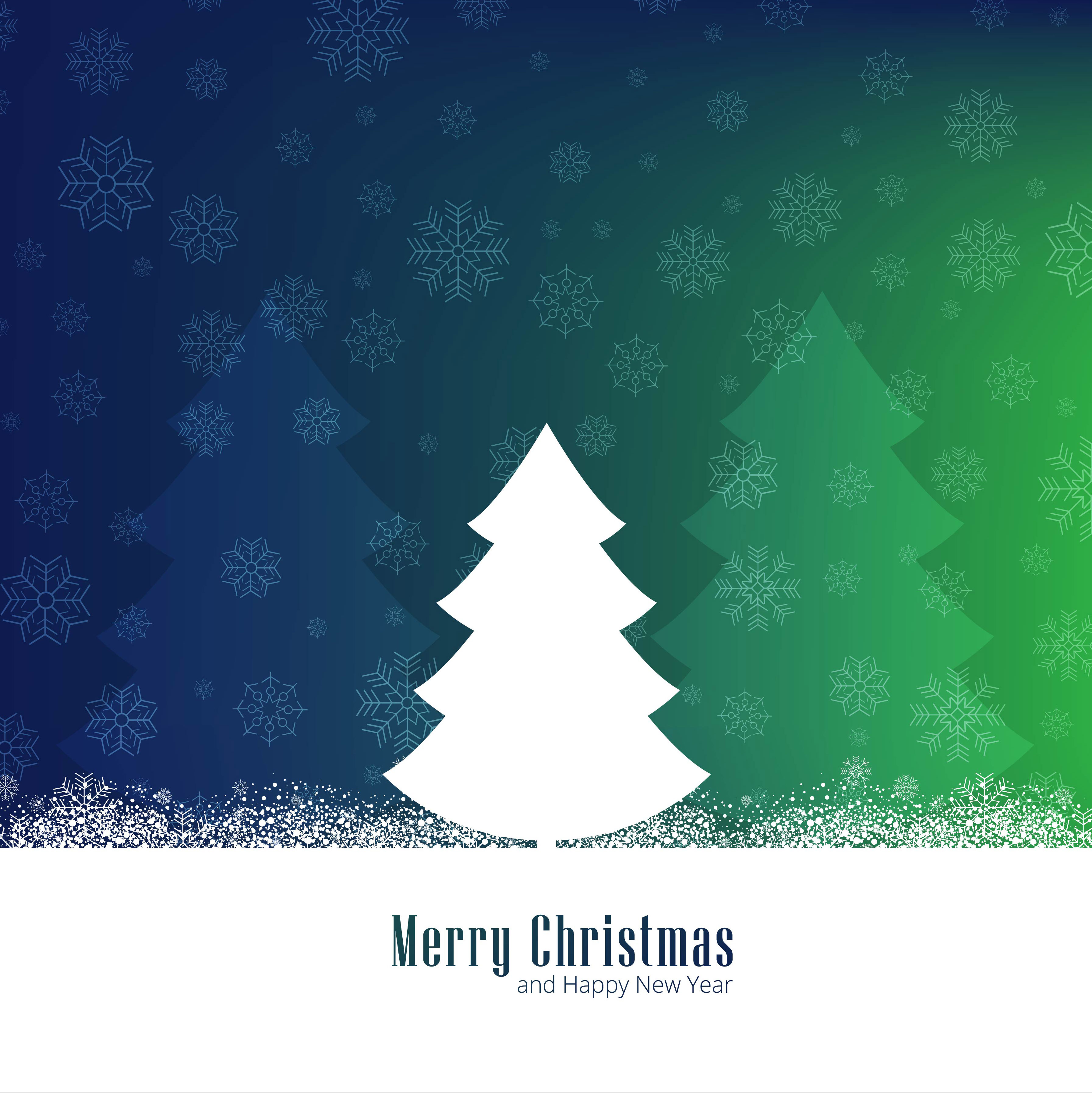 Modern Christmas Background 