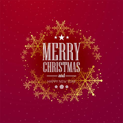 Modern christmas background vector