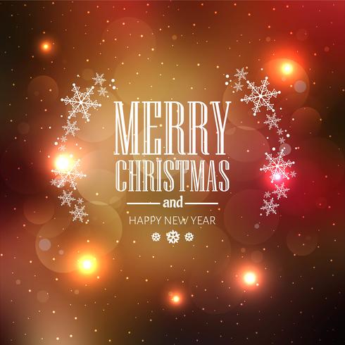 Modern christmas background vector