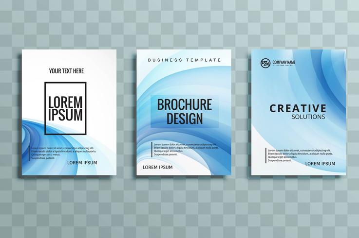 Modern Business Brochure Set Vector Art At Vecteezy