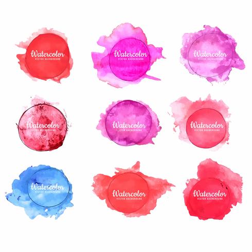 modern watercolor background vector