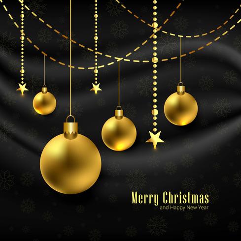 Modern stylish christmas background vector
