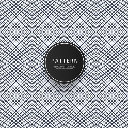 Seamless geometric creative pattern design vector