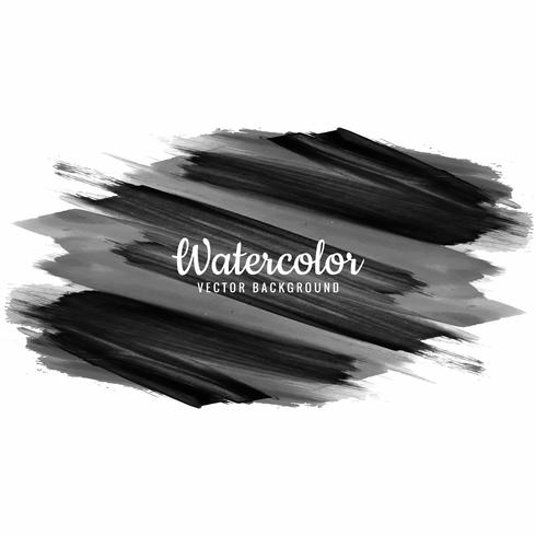 modern black watercolor background vector