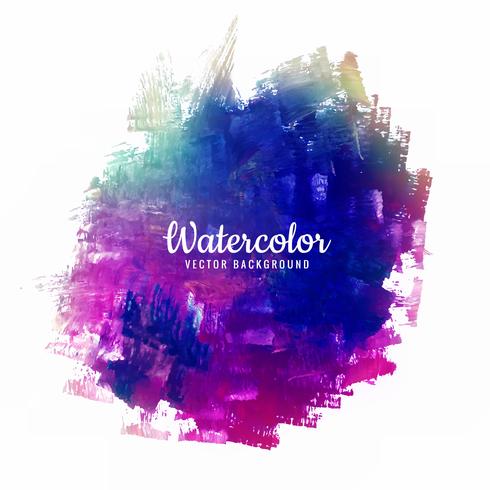 Abstract Brush Stroke For Design And Colorful Watercolor Brushes