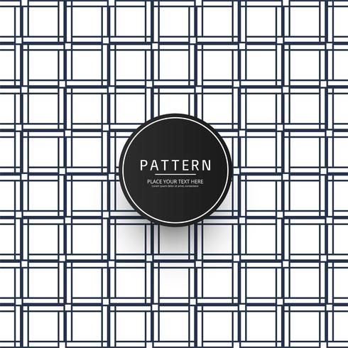 Modern geometric pattern background vector