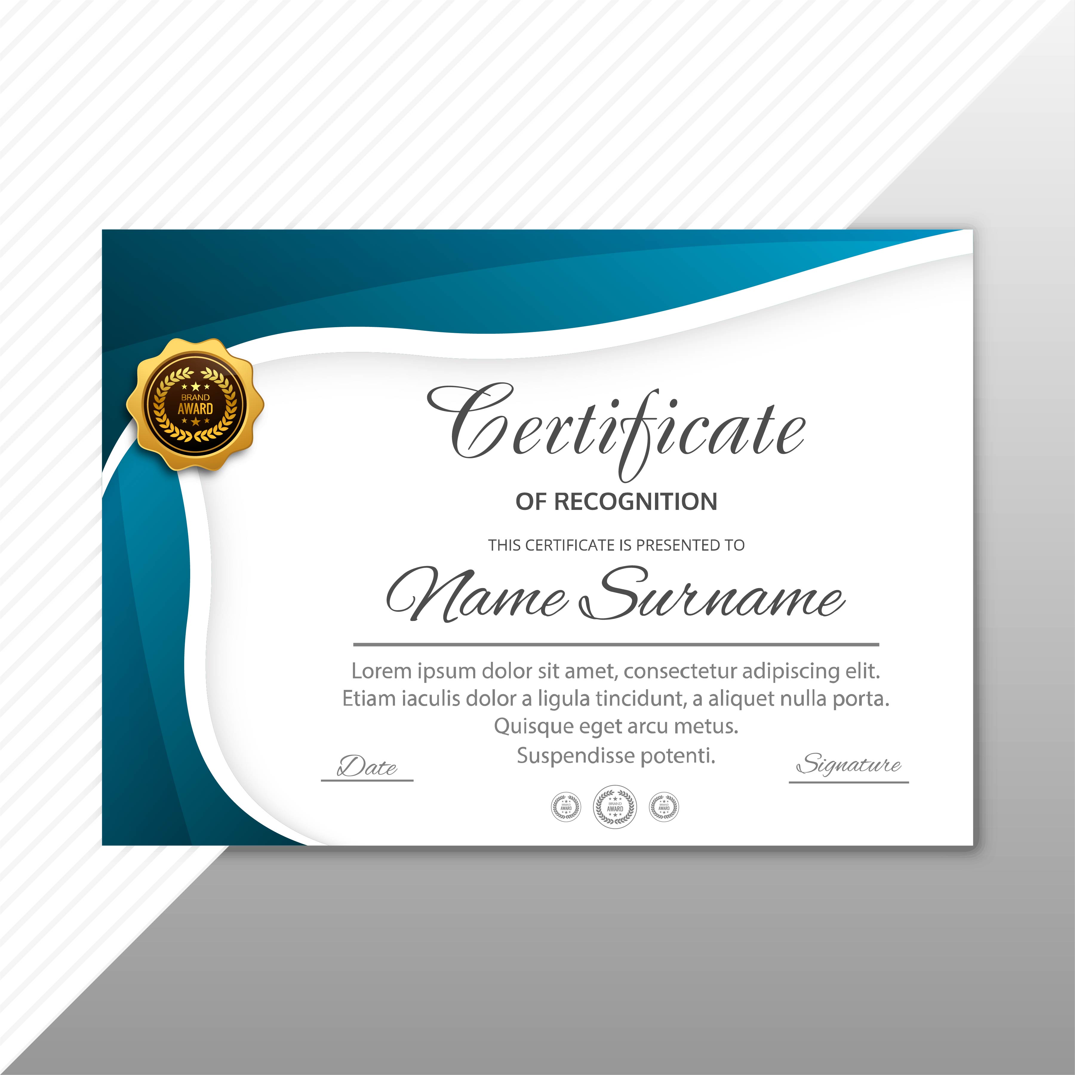 Diploma Elegant Editable En Word Certificados E Imprimibles En Word: A ...