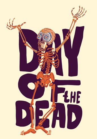 Day of The Dead Vector Design